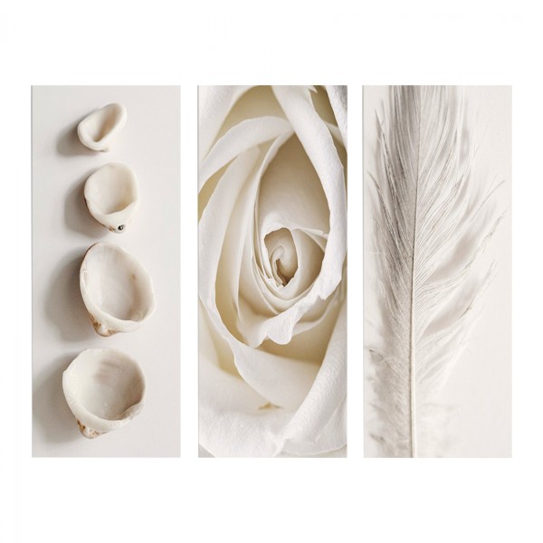 ΠΙΝΑΚΑΣ ΤΡΙΠΤΥΧΟ MDF NATURAL ELEMENTS HM7204.05 60X0,3X50 εκ.
