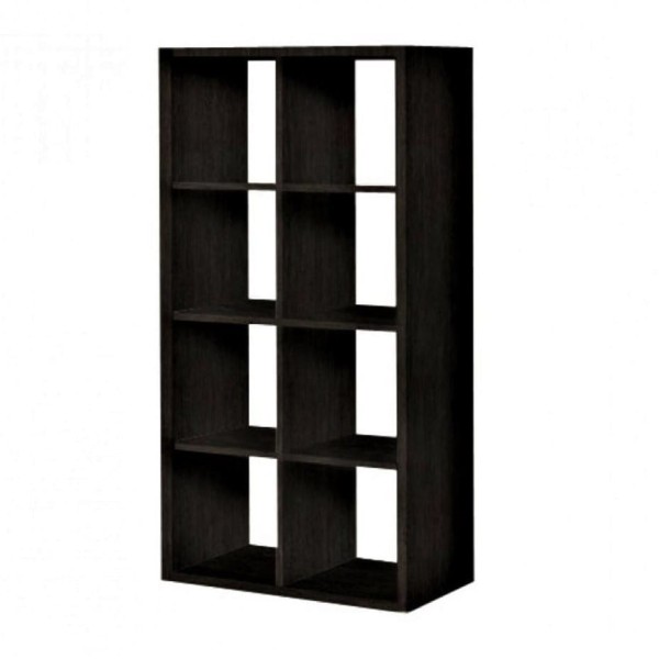 Κυβική βιβλιοθήκη 2x4 75cm βεγγε